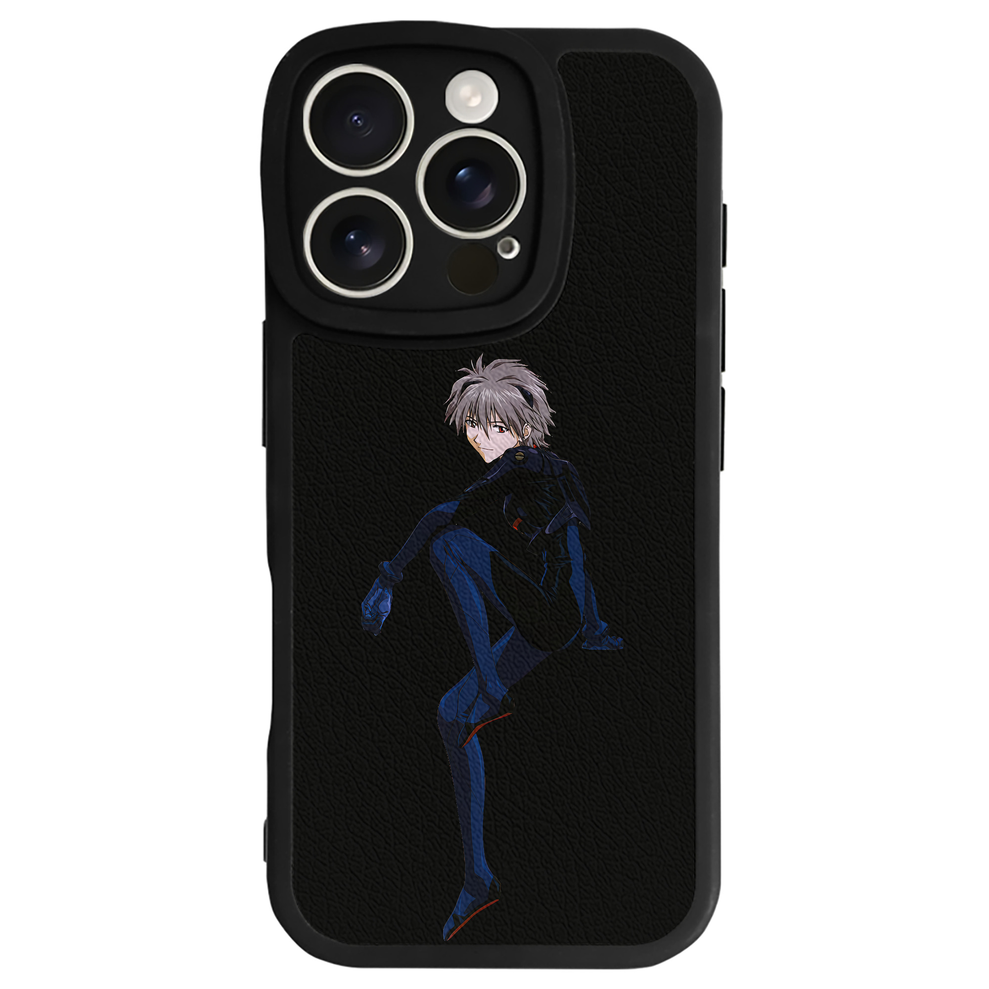 （画像用） EVA 新世紀エヴァンゲリオン 【iPhone 16シリーズ対応】シリコンスマホケース（レザー調） 材質：シリコン